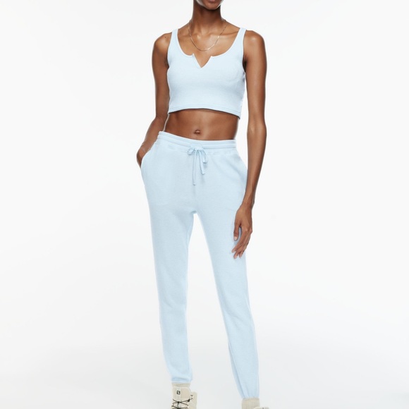 (SOLD ON INSTA) - ARITZIA SUNDAY BEST BABY WAFFLE JOGGERS - - Picture 8 of 9